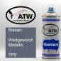 Preview: Nissan, Wedgewood Metallic, TP0: 400ml Sprühdose, von ATW Autoteile West.